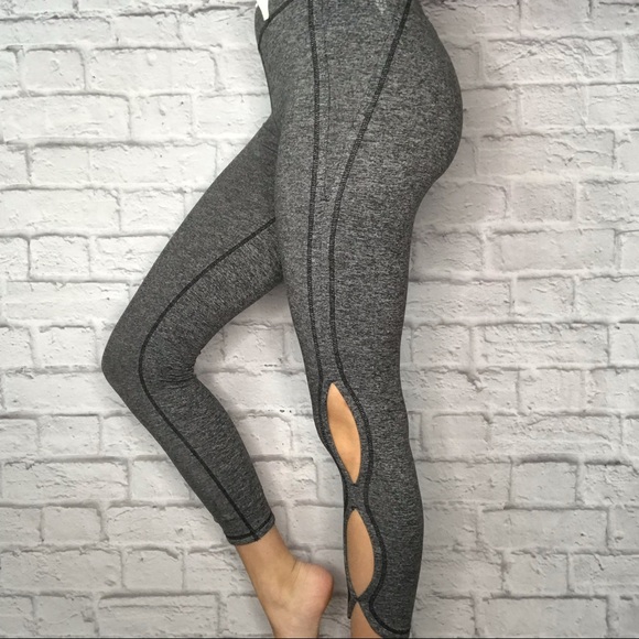 Free People Pants - Free people movement marbles cutout leggings